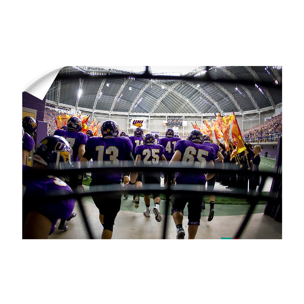 Northern Iowa Panthers - Out of the Garage, into the Dome - College Wall Art #Canvas