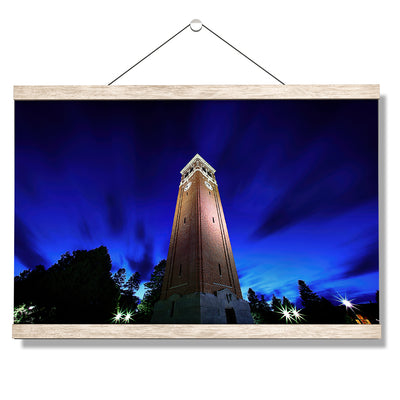 Northern Iowa Panthers - Campanile Sky - College Wall Art #Hanging Canvas