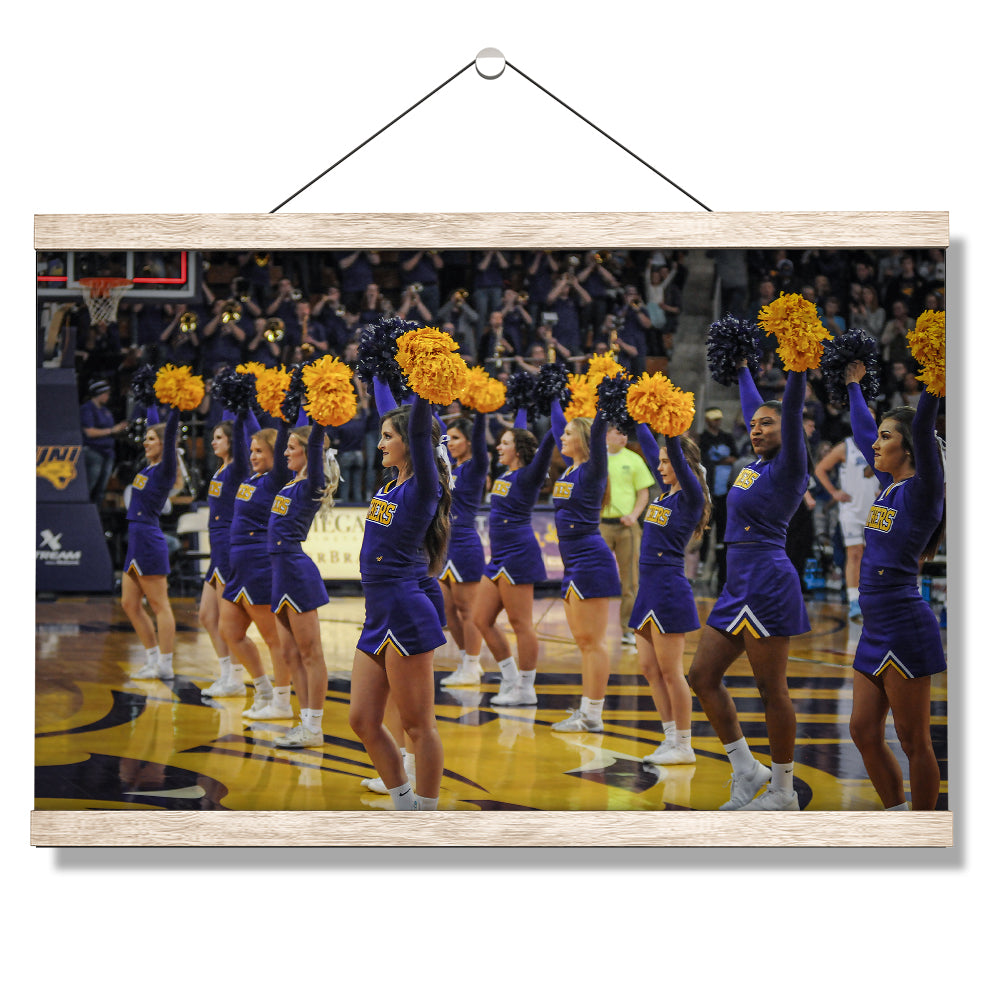 Northern Iowa Panthers - UNI Cheer - College Wall Art #Canvas