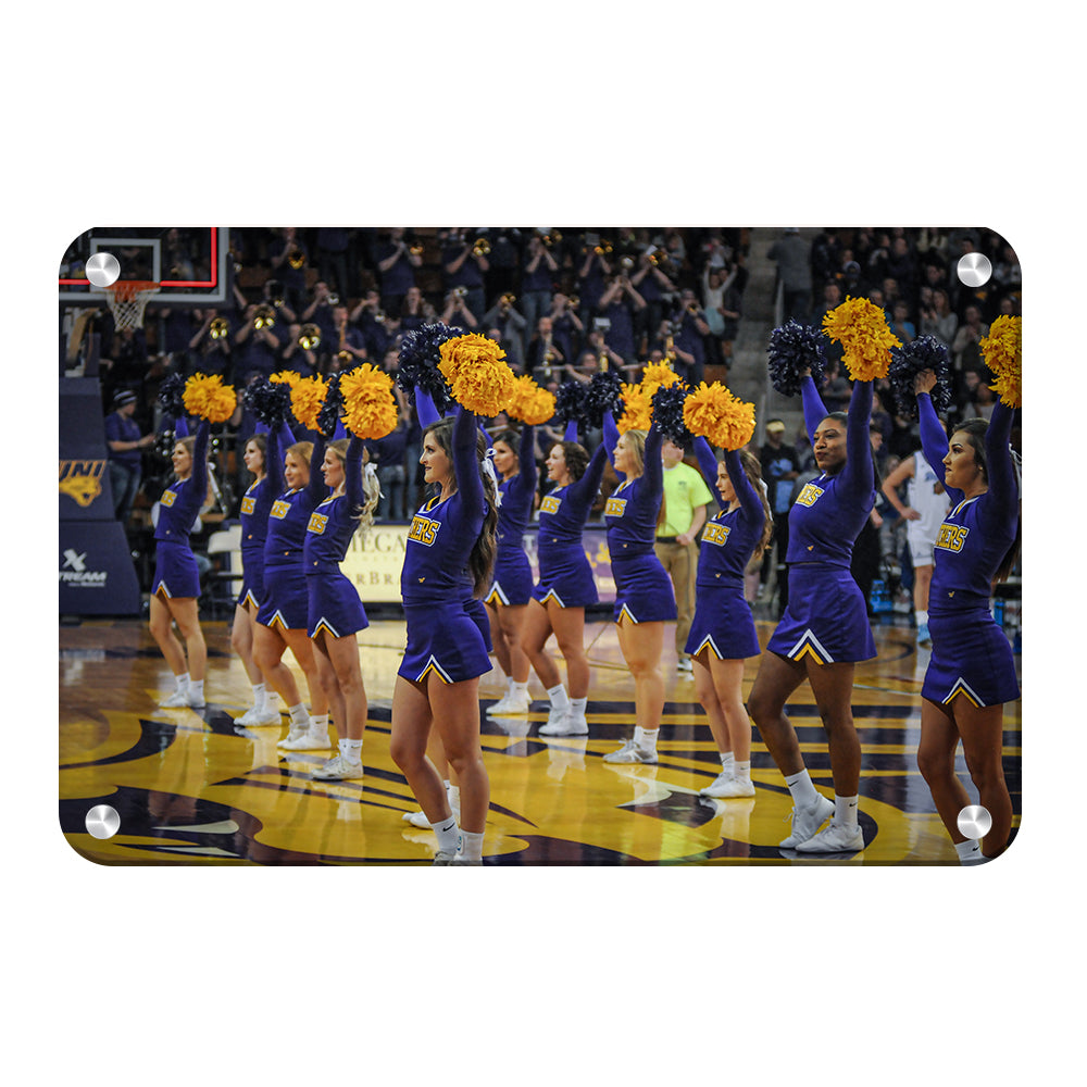 Northern Iowa Panthers - UNI Cheer - College Wall Art #Canvas