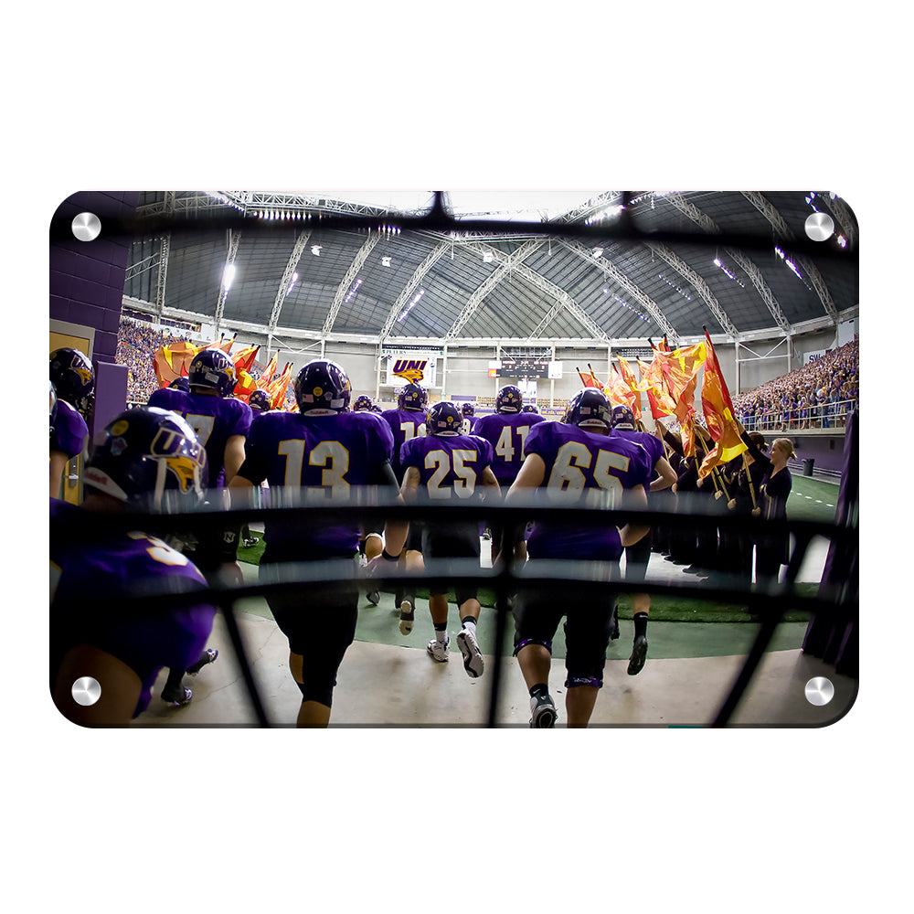 Northern Iowa Panthers - Out of the Garage, into the Dome - College Wall Art #Canvas