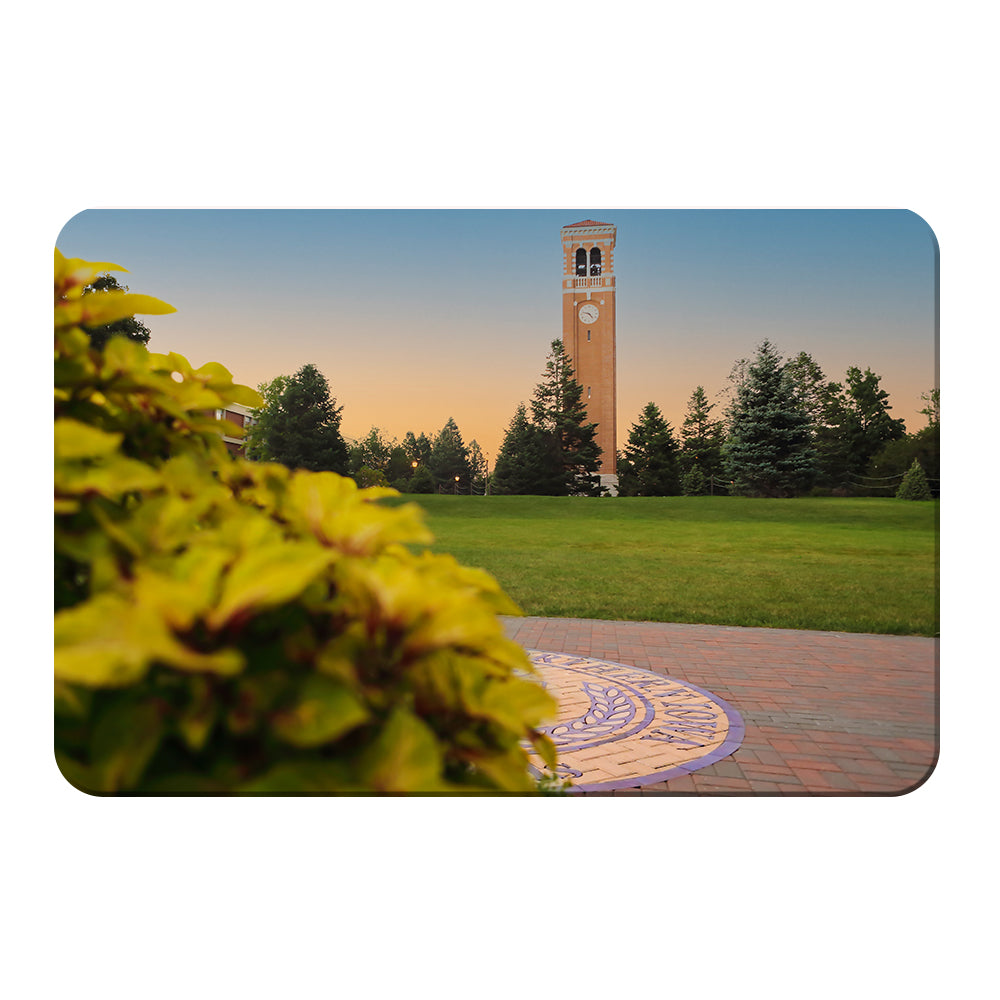 Northern Iowa Panthers - Campanile Sunrise - College Wall Art #Canvas