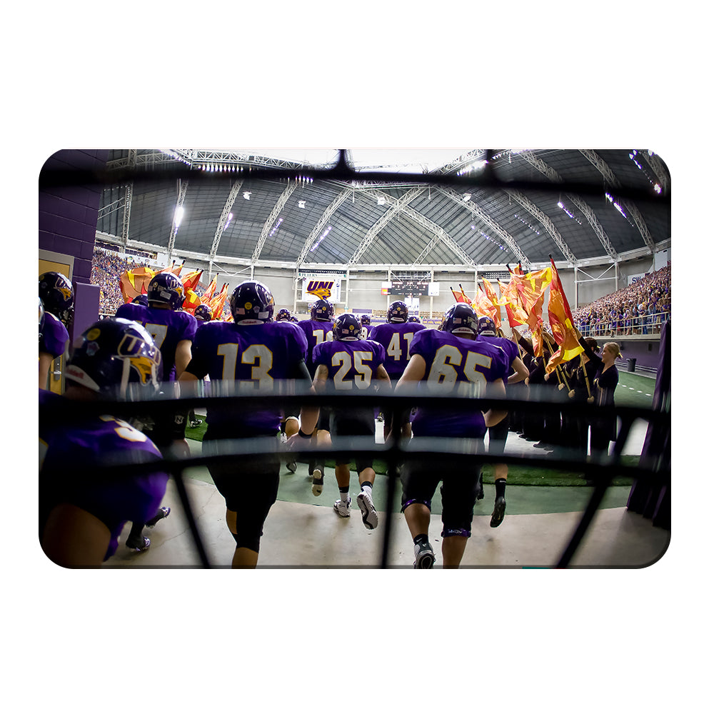 Northern Iowa Panthers - Out of the Garage, into the Dome - College Wall Art #Canvas