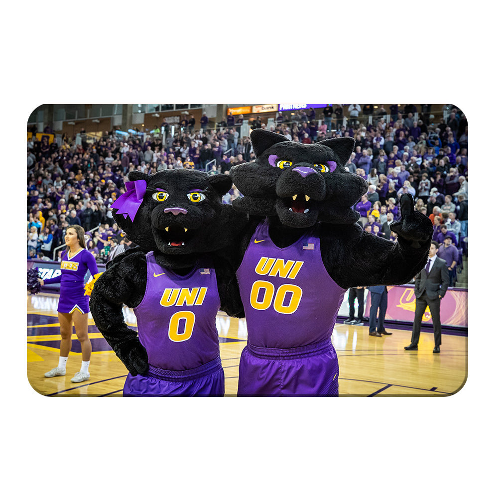 Northern Iowa Panthers - TC & TK - College Wall Art #Canvas