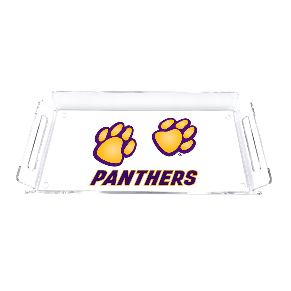 Northern Iowa Panthers - Panther Paws Decorative Serving Tray