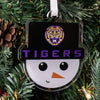 LSU Tigers - LSU Snowman Head Double-Sided Ornament