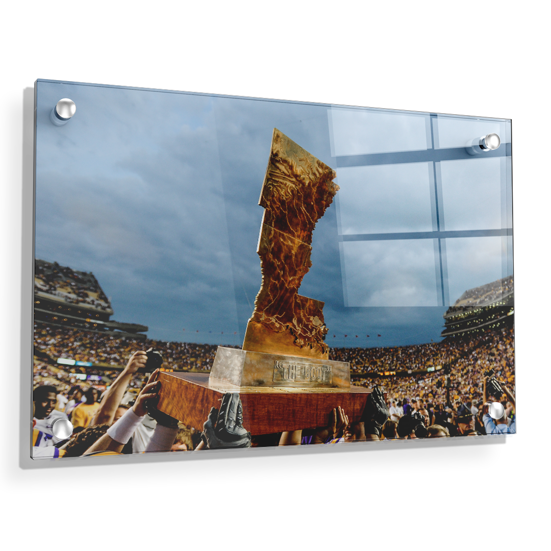 LSU Tigers - The Boot - College Wall Art #Canvas