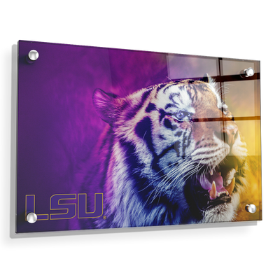 LSU Tigers - Mike's Colors - College Wall Art #Acrylic