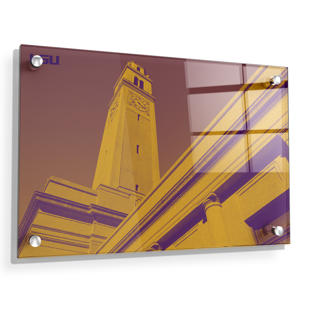 LSU Tigers - LSU Tower - College Wall Art #Canvas