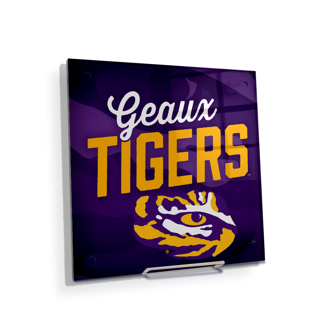 LSU Tigers - Geaux Tigers - College Wall Art #Canvas