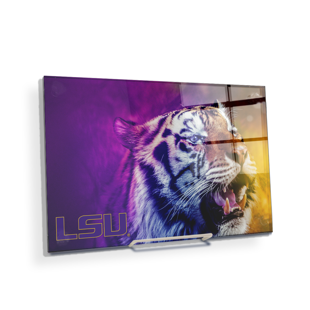LSU Tigers - Mike's Colors - College Wall Art #Canvas