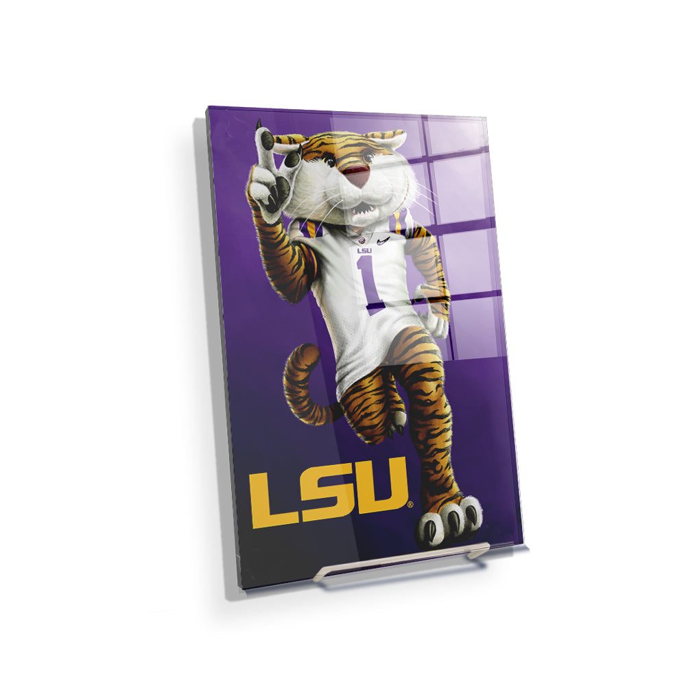 LSU Tigers - LSU Mike - College Wall Art #Canvas
