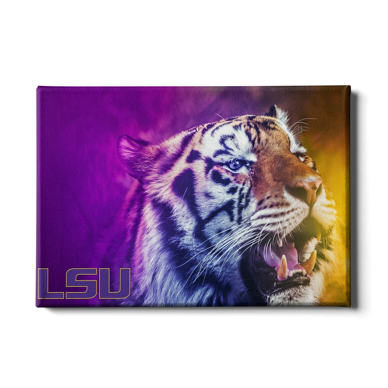 LSU Tigers - Mike's Colors - College Wall Art #Canvas