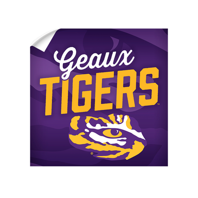 LSU Tigers - Geaux Tigers - College Wall Art #Wall Decal