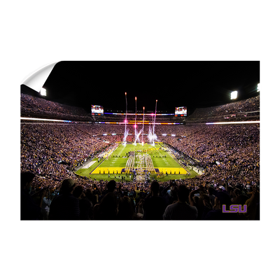 LSU Tigers - Saturday Night in Death Valley - College Wall Art #Wall Decal