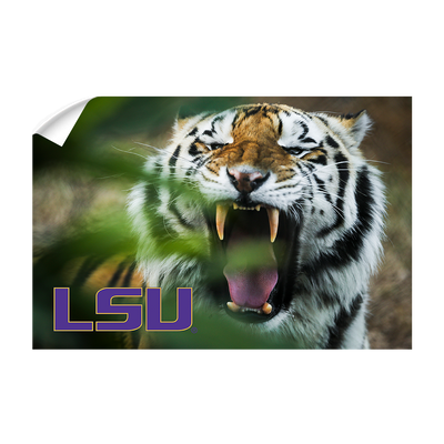 LSU Tigers - Mike the Tiger - College Wall Art #Wall Decal