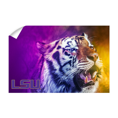 LSU Tigers - Mike's Colors - College Wall Art #Wall Decal