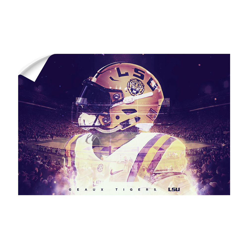 LSU Tigers - Epic Tiger - College Wall Art #Canvas
