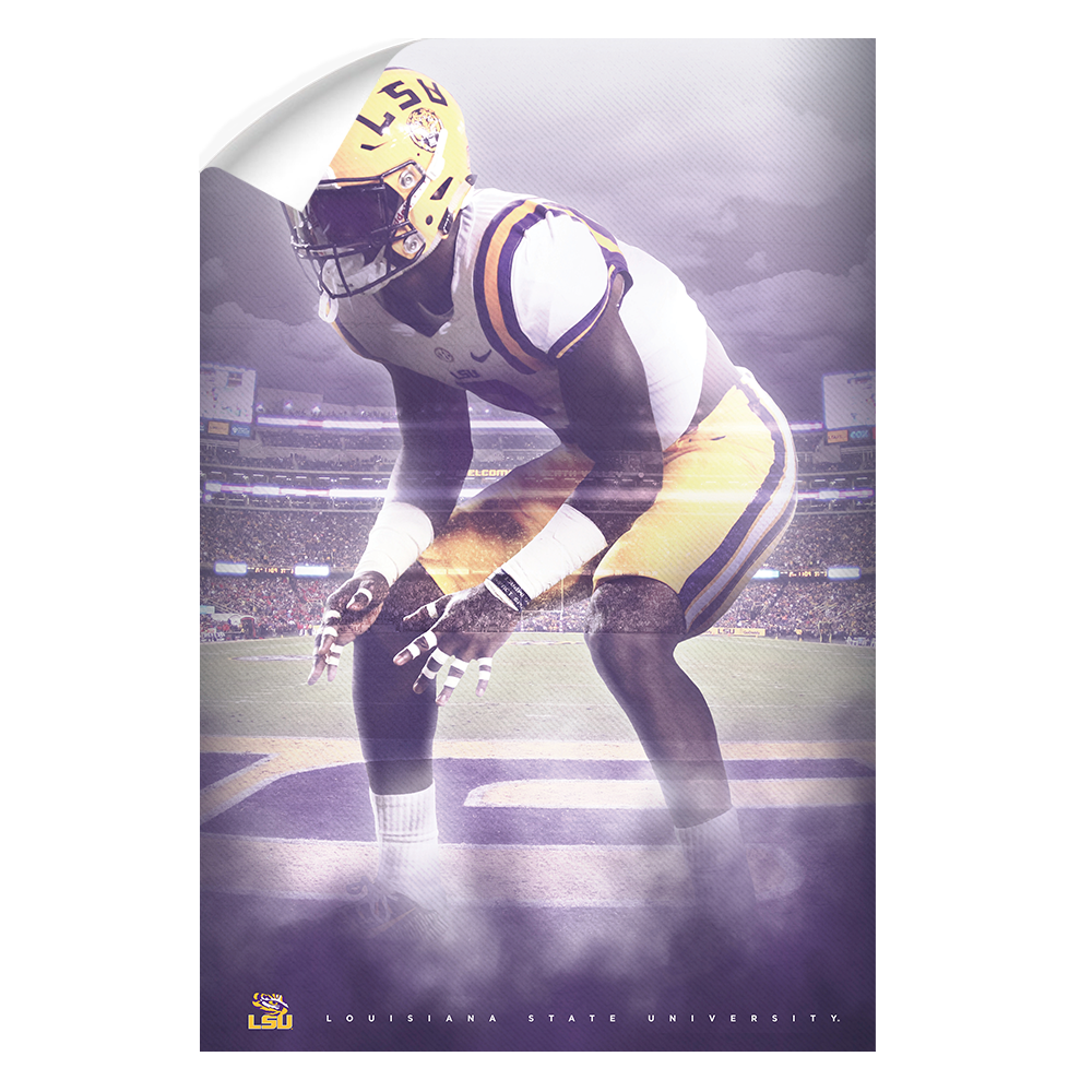 LSU Tigers - Defend Tiger - College Wall Art #Canvas