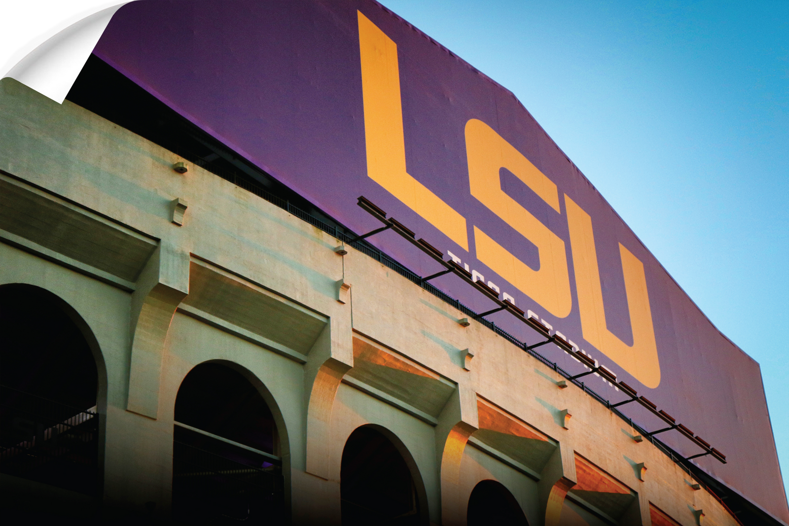 LSU Tigers - Tiger Stadium - College Wall Art #Canvas
