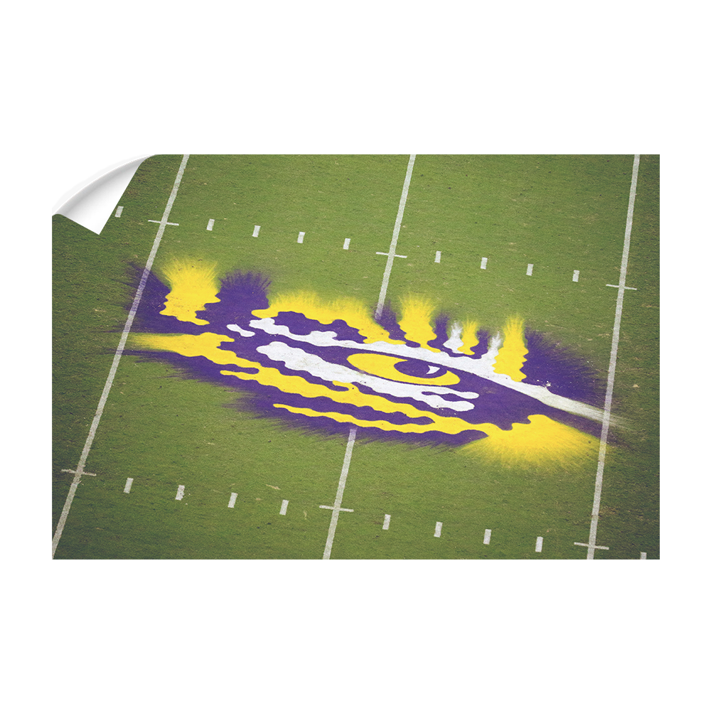 LSU Tigers - Eye of the Tiger 50 - College Wall Art #Canvas