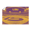 LSU Tigers - Tiger Stadium End Zone Duotone - College Wall Art #Wall Decal