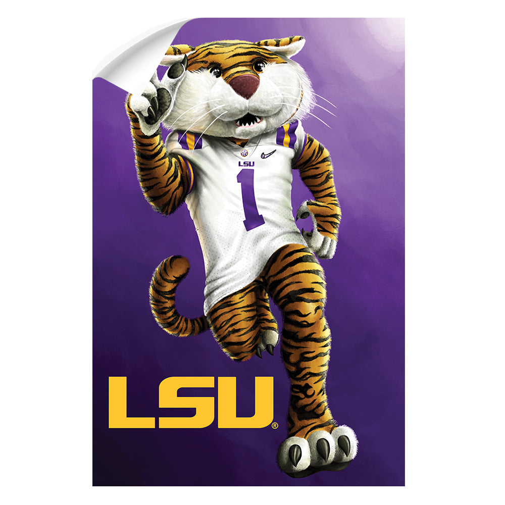LSU Tigers - LSU Mike - College Wall Art #Canvas