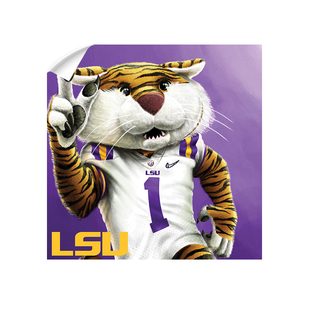 LSU Tigers - LSU Mike - College Wall Art #Canvas