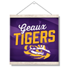 LSU Tigers - Geaux Tigers - College Wall Art #Hanging Canvas