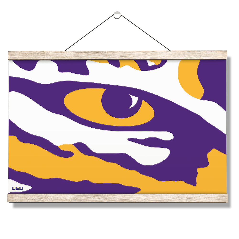 LSU Tigers Team Logo 16x20 Print