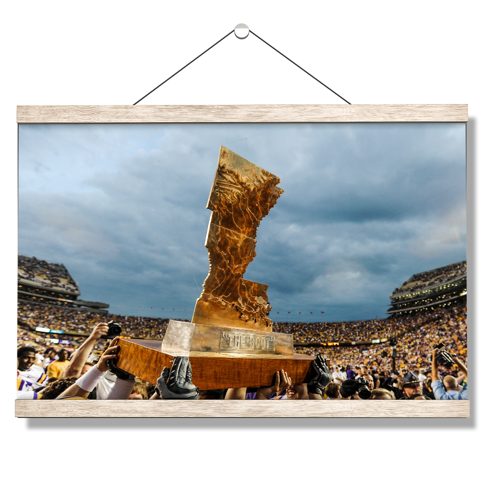 LSU Tigers - The Boot - College Wall Art #Canvas