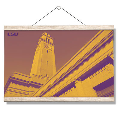 LSU Tigers - LSU Tower - College Wall Art #Hanging Canvas