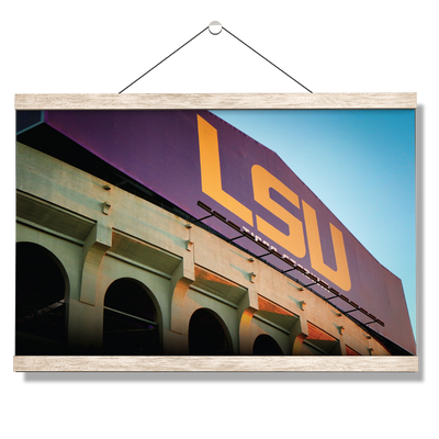 LSU Tigers - Tiger Stadium - College Wall Art #Hanging Canvas