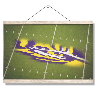 LSU Tigers - Eye of the Tiger 50 - College Wall Art #Hanging Canvas