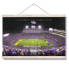 LSU TIGERS - It's Saturday Night in Death Valley - College Wall Art #Hanging Canvas
