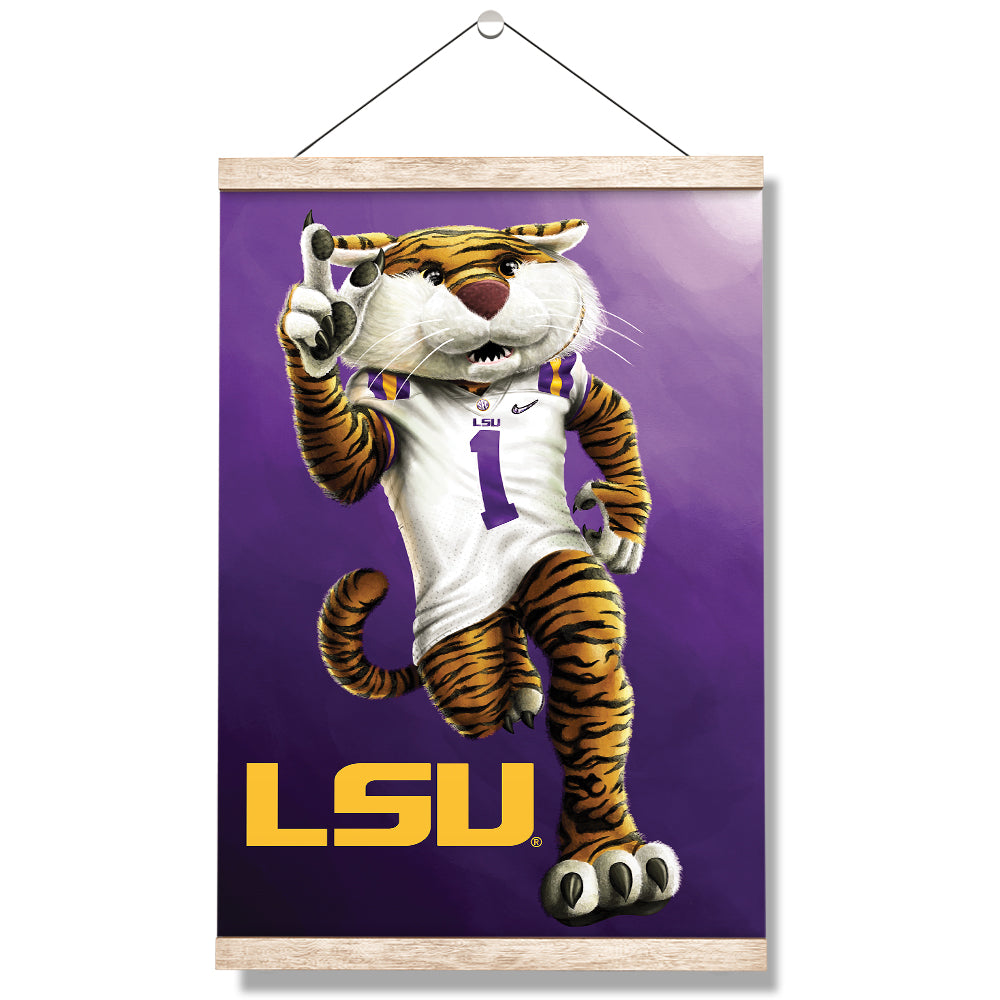 LSU Tigers - LSU Mike - College Wall Art #Canvas