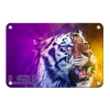 LSU Tigers - Mike's Colors - College Wall Art #Metal