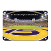 LSU Tigers - It's Saturday Night in Death Valley End Zone - College Wall Art #Metal