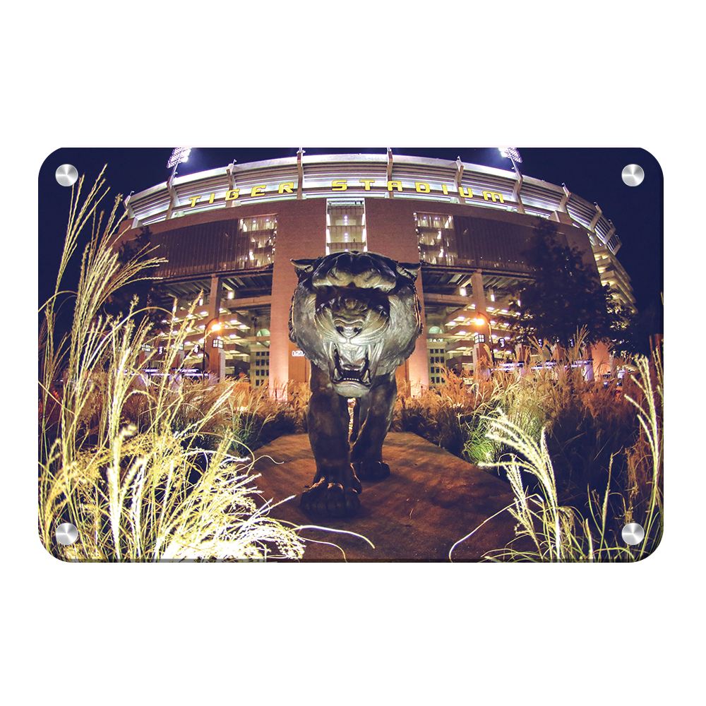 LSU Tigers - Tiger Night - College Wall Art #Canvas