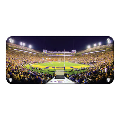LSU Tigers - Death Valley Pano - College Wall Art #Metal