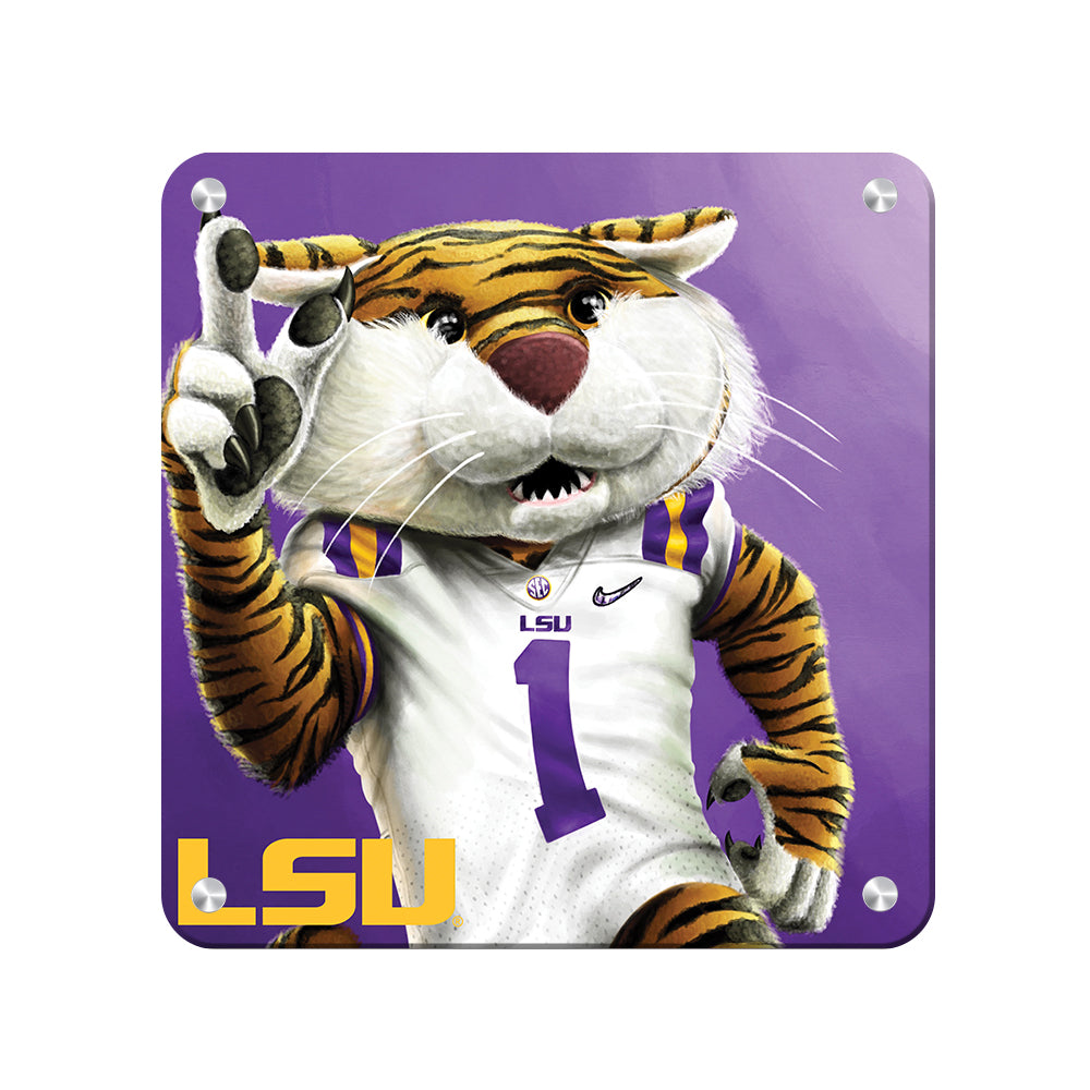 LSU Tigers - LSU Mike - College Wall Art #Canvas