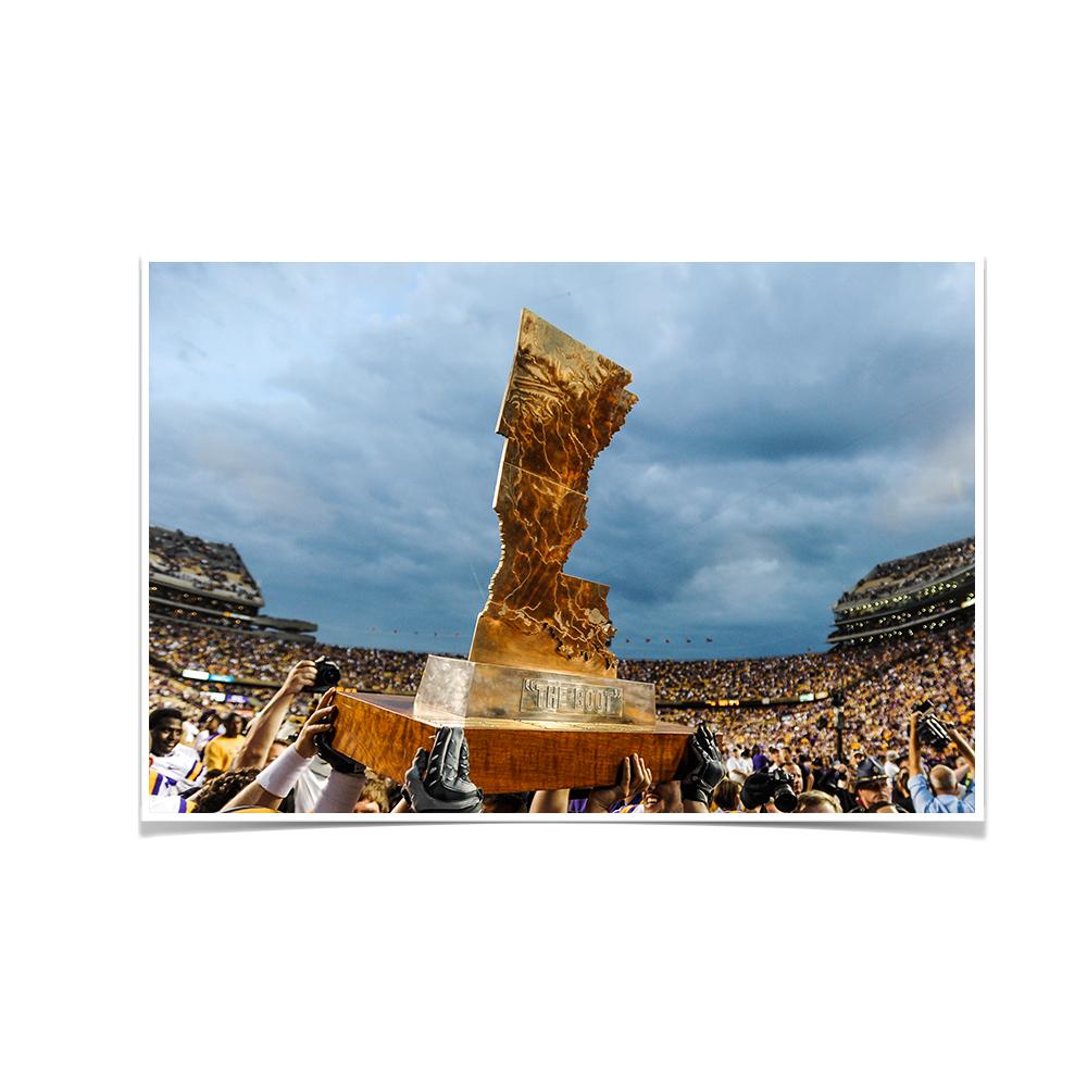 LSU Tigers - The Boot - College Wall Art #Canvas