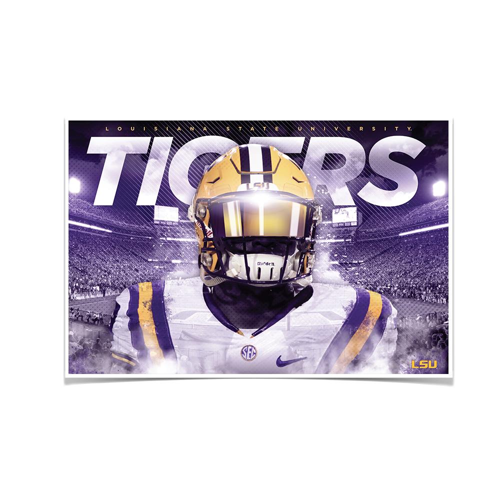 LSU Tigers - Epic LSU - College Wall Art #Canvas