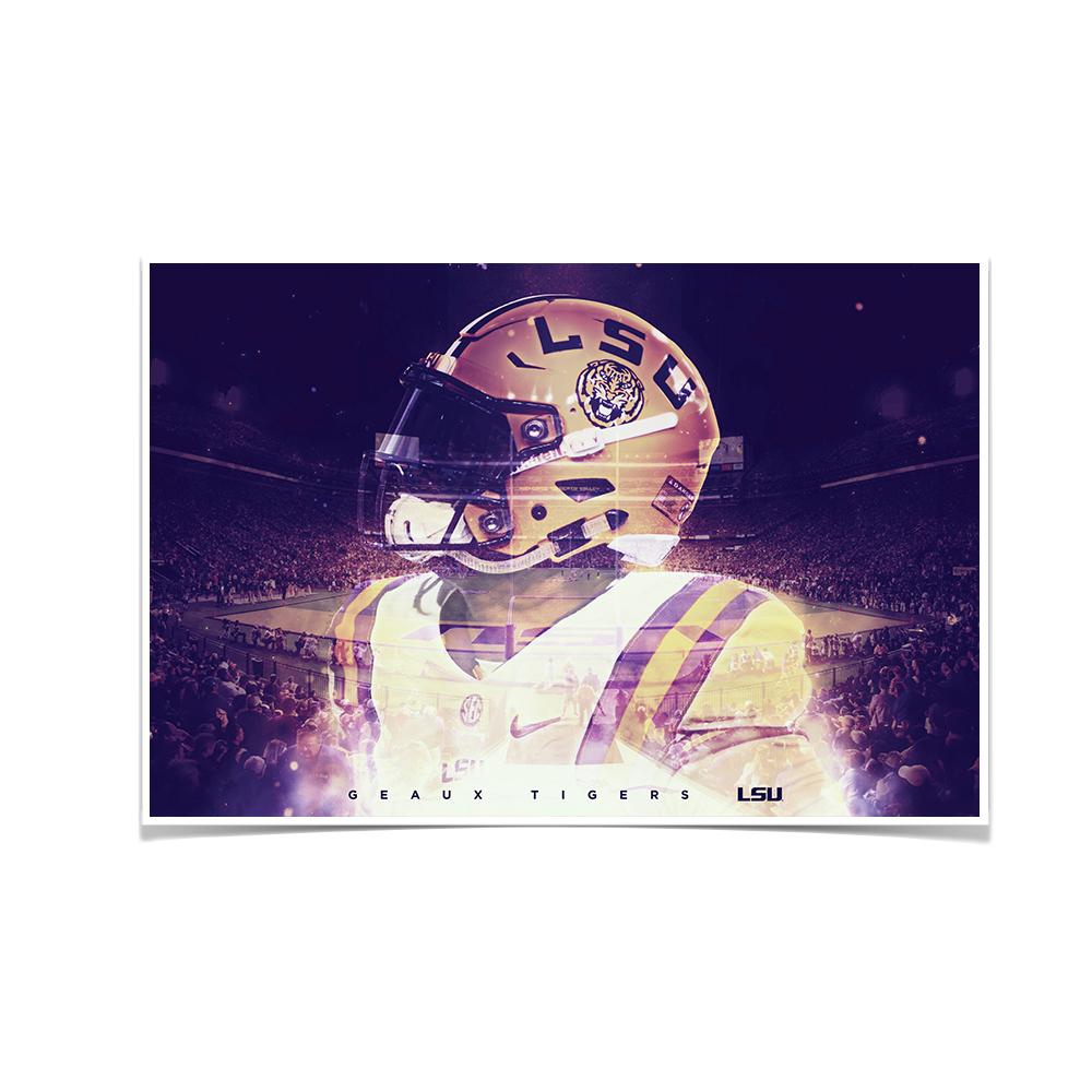 LSU Tigers - Epic Tiger - College Wall Art #Canvas