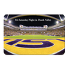 LSU Tigers - It's Saturday Night in Death Valley End Zone - College Wall Art #PVC