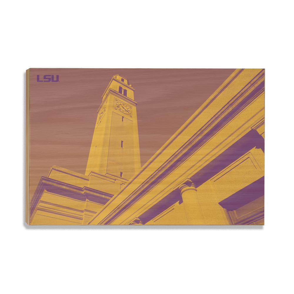LSU Tigers - LSU Tower - College Wall Art #Canvas