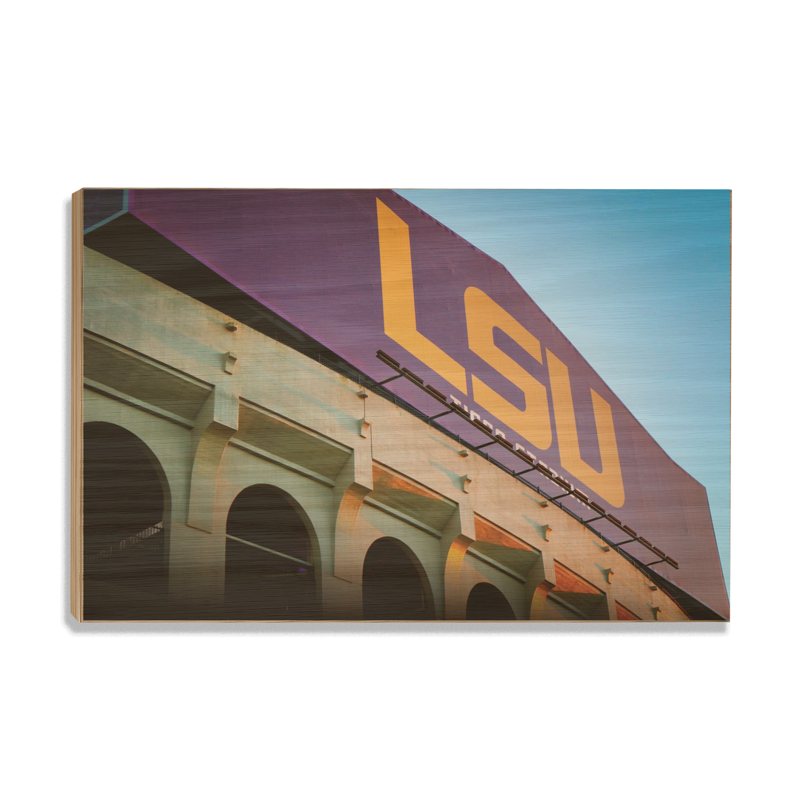 LSU Tigers - Tiger Stadium - College Wall Art #Canvas