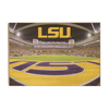 LSU Tigers - Death Valley - College Wall Art #Wood