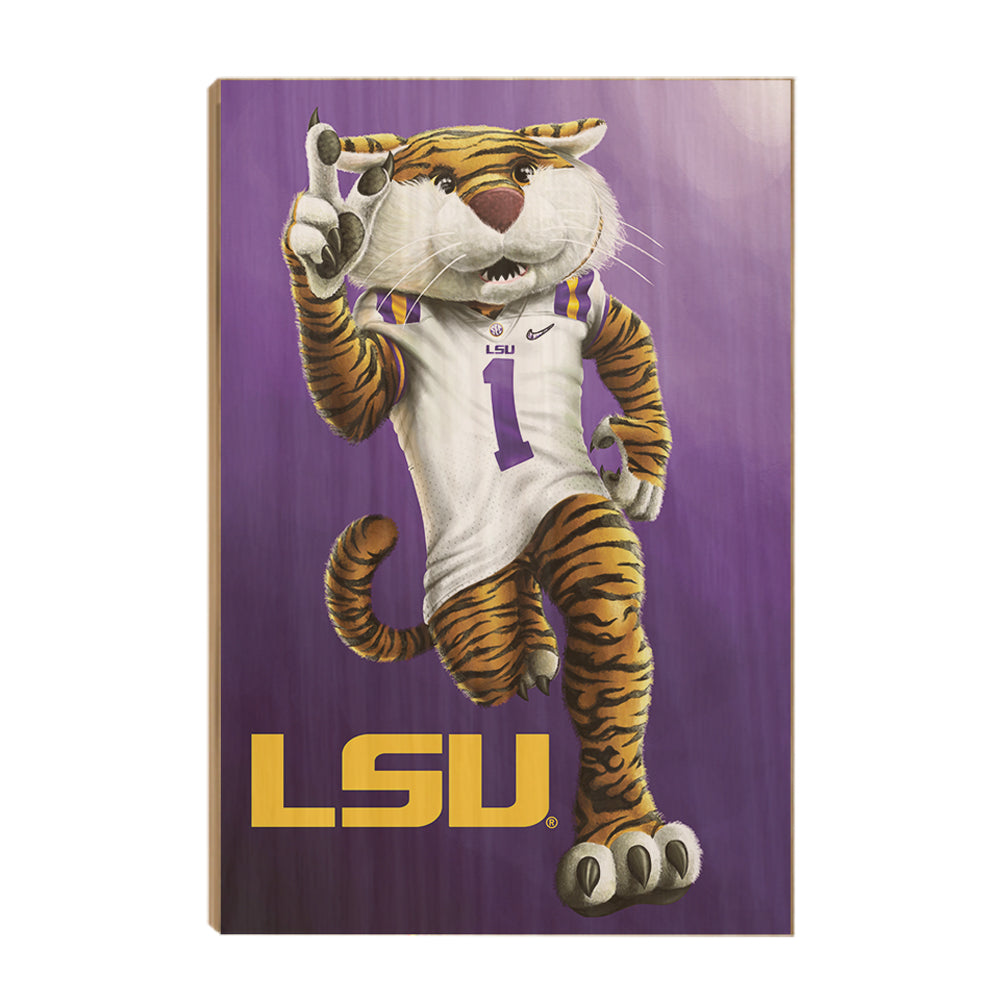 LSU Tigers - LSU Mike - College Wall Art #Canvas