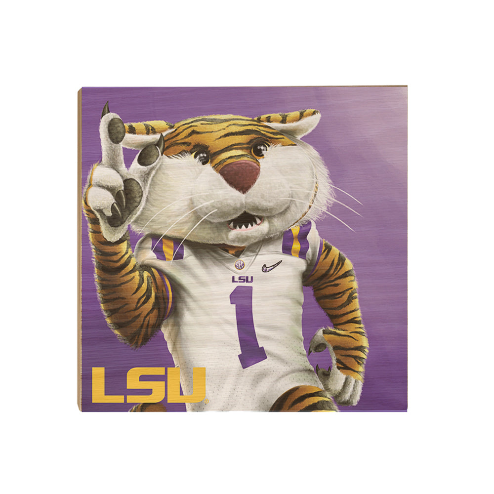 LSU Tigers - LSU Mike - College Wall Art #Canvas